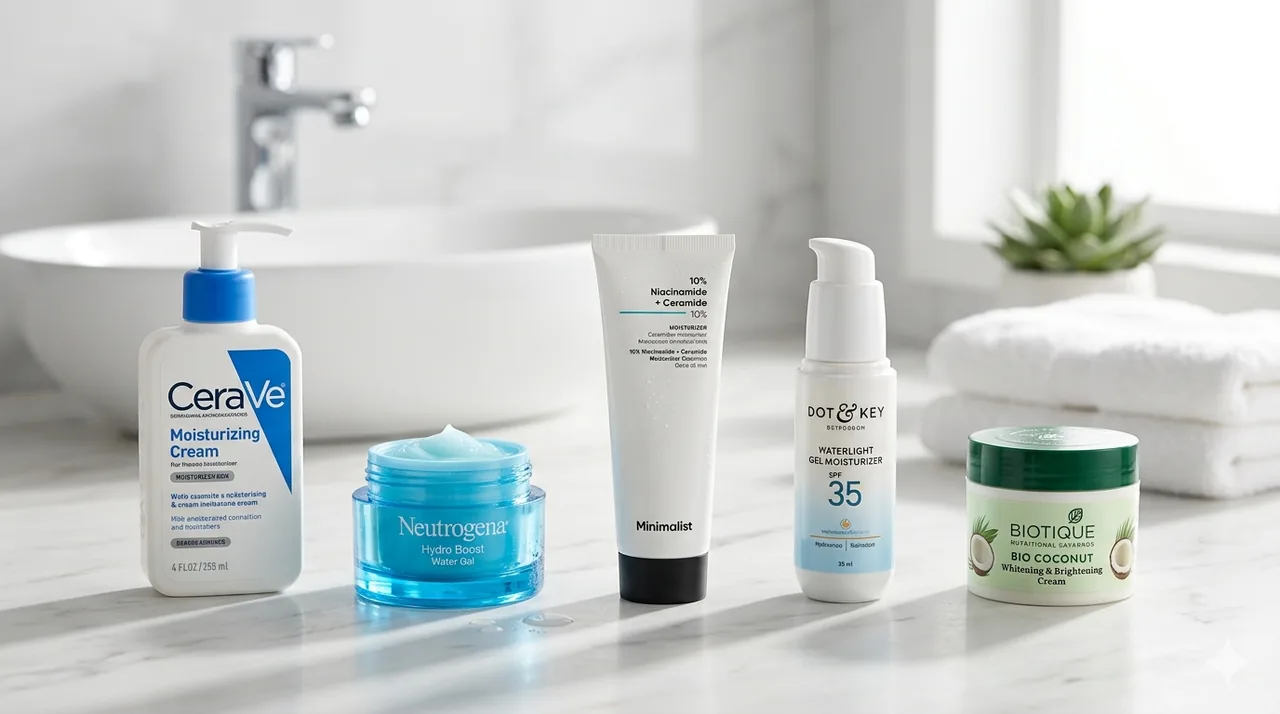Best Moisturizers Under 500 India 2026