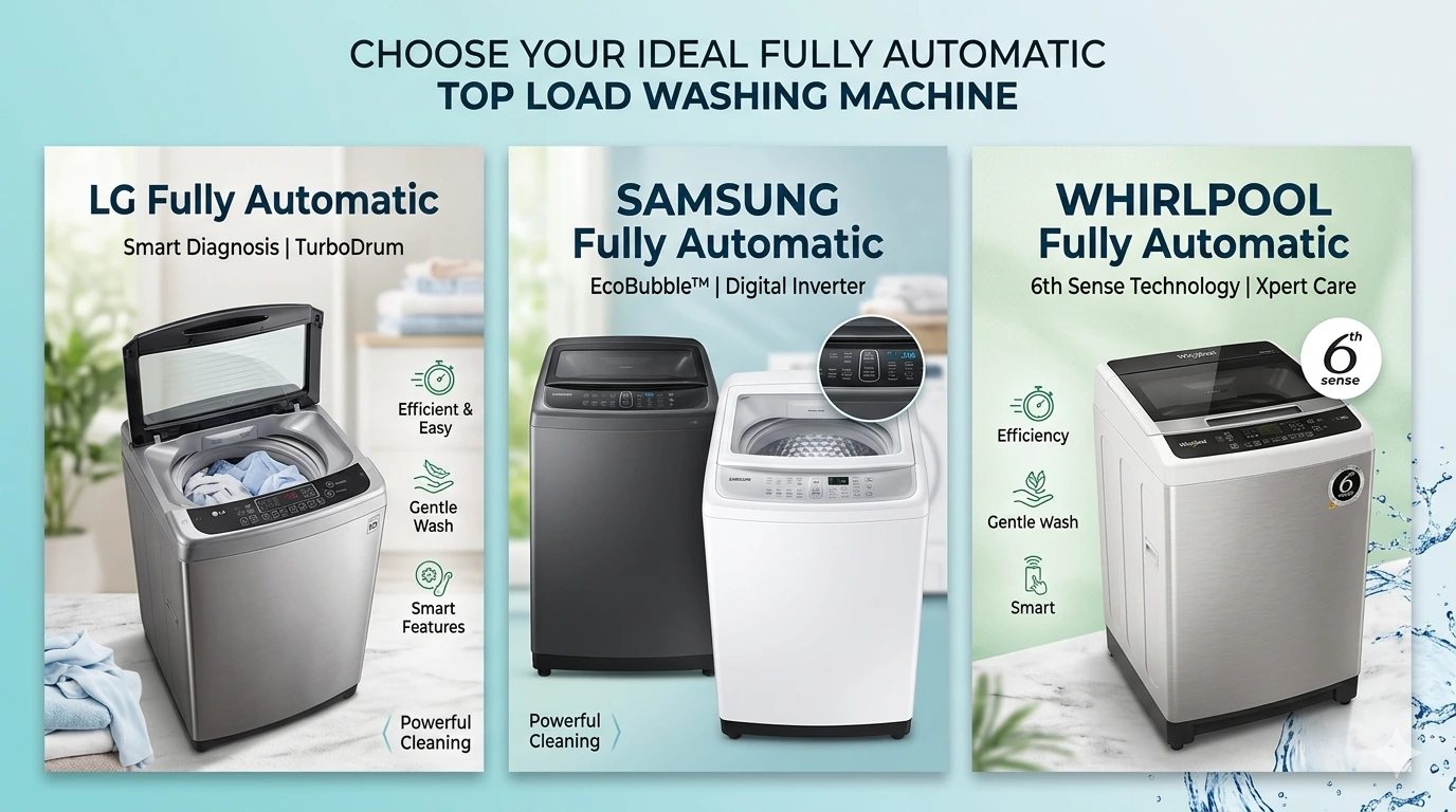 Best Fully Automatic Washing Machines Under 20000 in India 2026